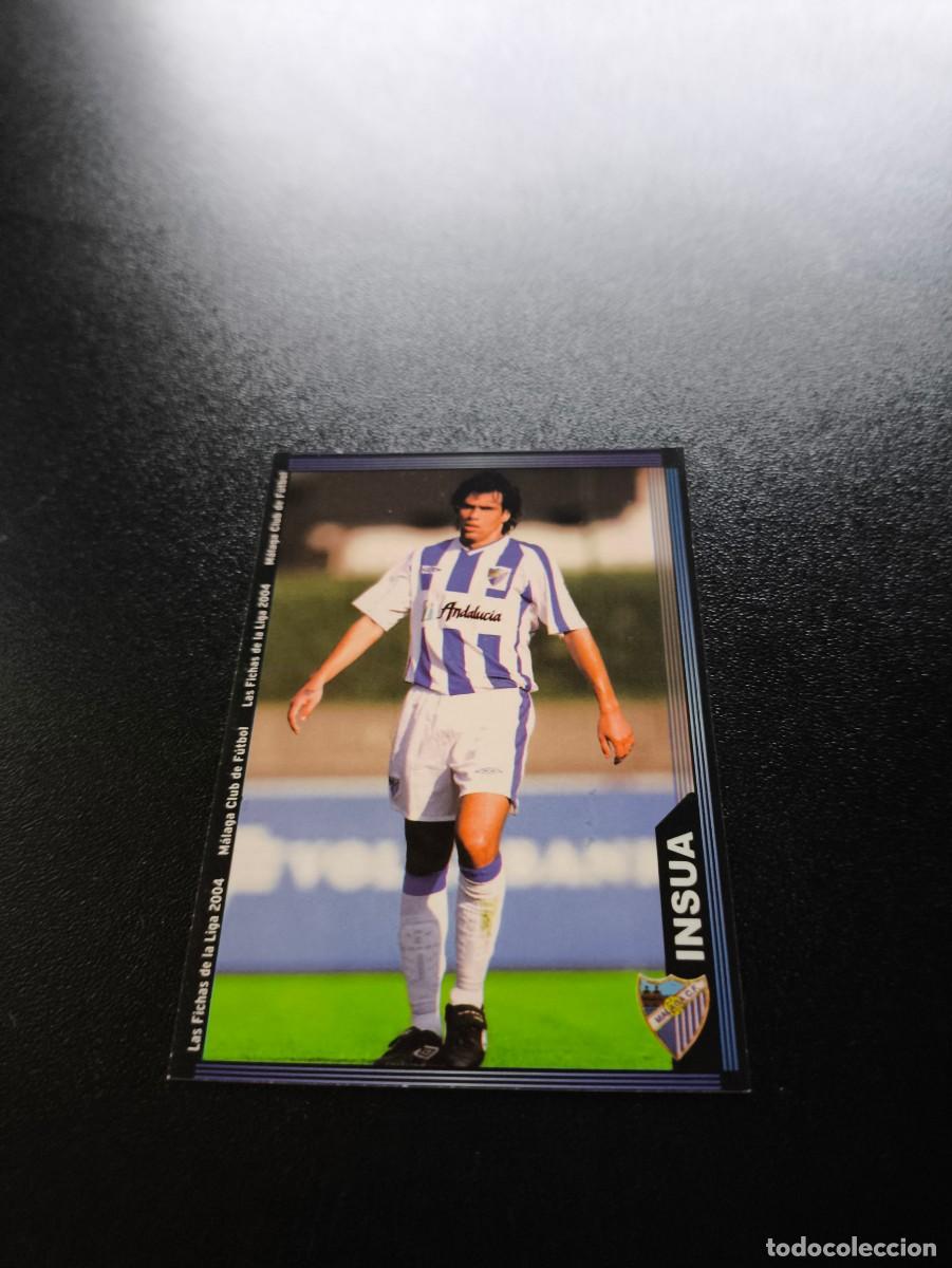 Cromos de F&uacute;tbol: 346 Insua MALAGA MUNDICROMO LIGA 2003 2004 03 04 NO PANINI ESTE CROMO CARD