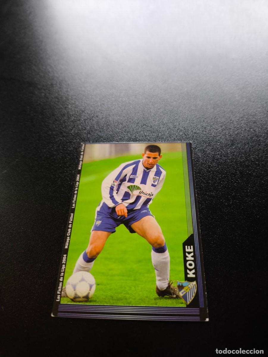 Cromos de F&uacute;tbol: 347 Koke MALAGA MUNDICROMO LIGA 2003 2004 03 04 NO PANINI ESTE CROMO CARD