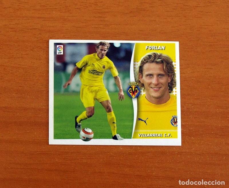 Cromos de F&uacute;tbol: Villarreal - Forlan - Liga 2006-2007, 06-07 - Ediciones Este - Nunca Pegado
