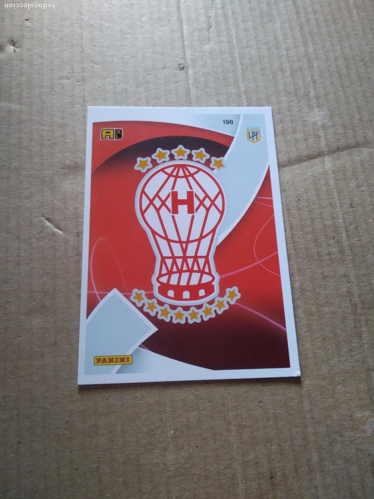 Cromos de F&uacute;tbol: 196 ESCUDO HURACAN CROMO FUTBOL ARGENTINO 21-22 PANINI LIGA ARGENTINA 2021-2022