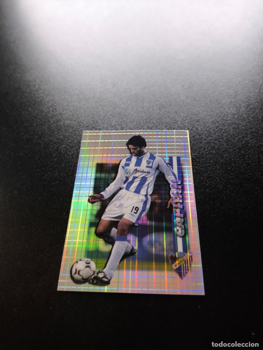 Fu&szlig;ball-Sticker: 351 Fernando Sanz CAPITAN MALAGA MUNDICROMO LIGA 2003 2004 03 04 NO PANINI ESTE CROMO CARD