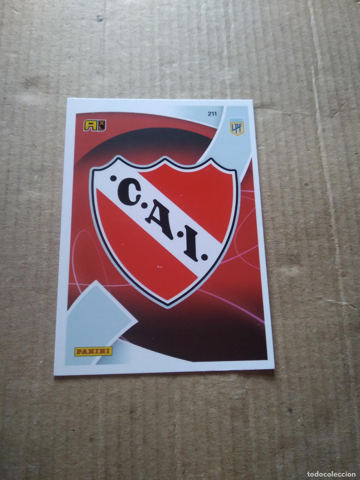 Cromos de F&uacute;tbol: 211 ESCUDO INDEPENDIENTE CROMO FUTBOL ARGENTINO 21-22 PANINI LIGA ARGENTINA 2021-2022