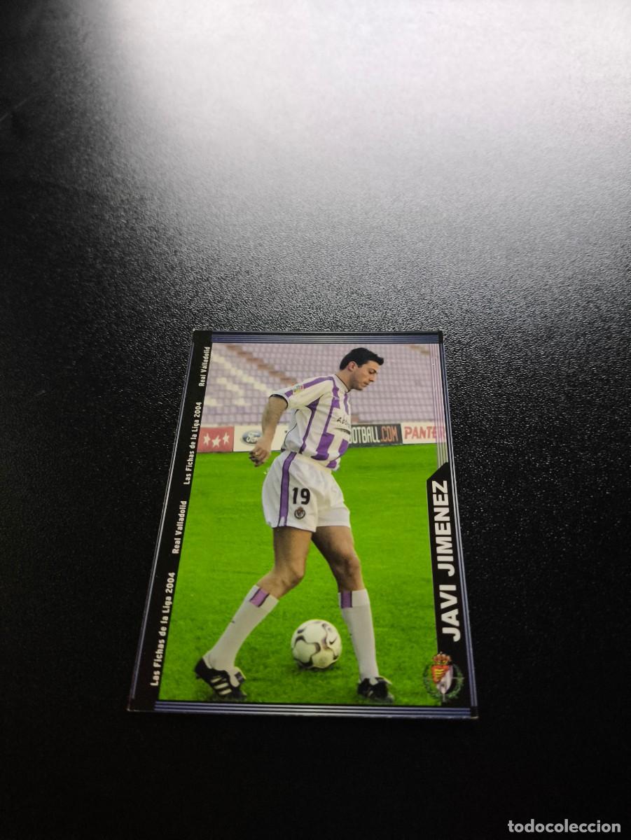 Cromos de F&uacute;tbol: 367 Javi Jimenez VALLADOLID MUNDICROMO LIGA 2003 2004 03 04 NO PANINI ESTE CROMO CARD