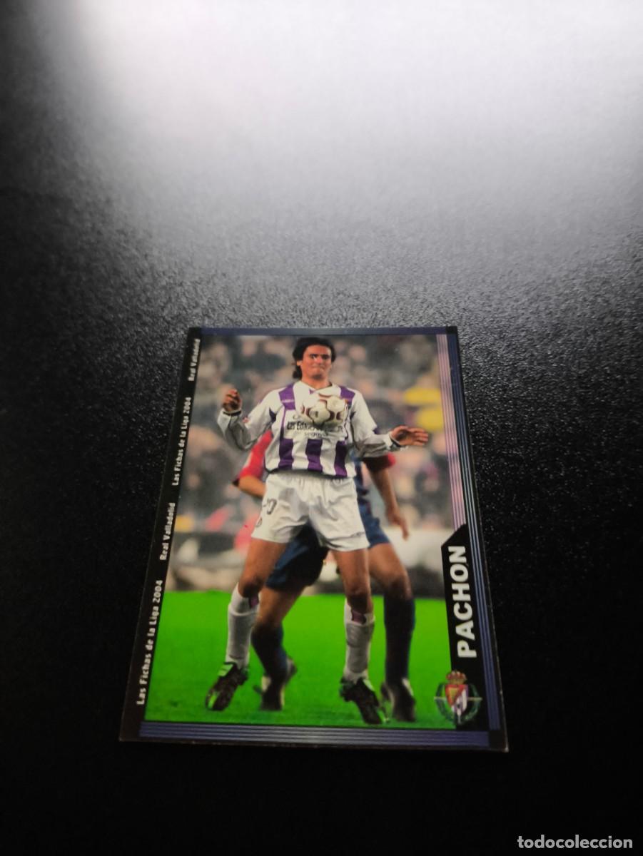 Football Stickers: 368 Pachon ERROR VALLADOLID MUNDICROMO LIGA 2003 2004 03 04 NO PANINI ESTE CROMO CARD