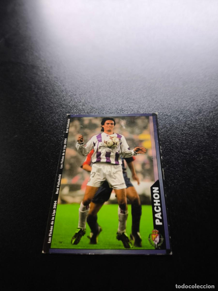 Football Stickers: 368 Pachon CORREGIDO VALLADOLID MUNDICROMO LIGA 2003 2004 03 04 NO PANINI ESTE CROMO CARD