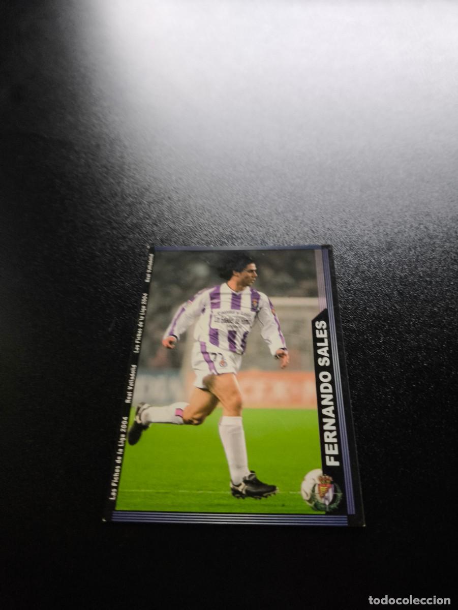 Football Stickers: 373 Fernando Sales VALLADOLID MUNDICROMO LIGA 2003 2004 03 04 NO PANINI ESTE CROMO CARD