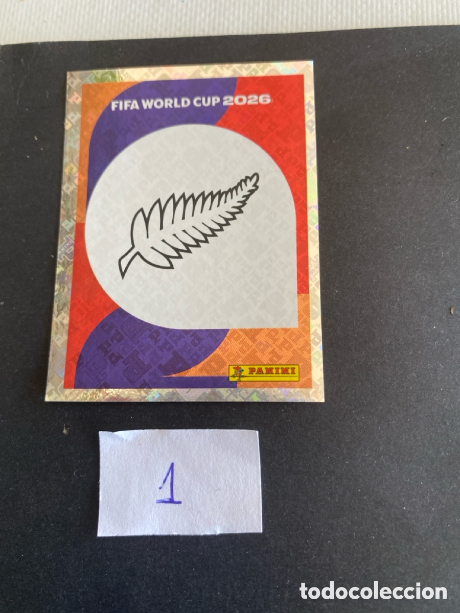 Cartes &agrave; collectionner de Football: Cromo Nueva Zelanda Mundial 2026 N* 1 nuevo