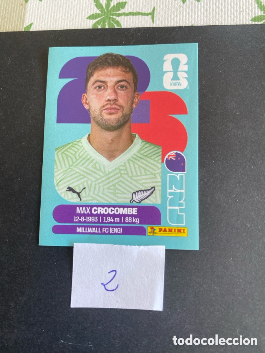 Cartes &agrave; collectionner de Football: Cromo Nueva Zelanda Mundial 2026 N* 2 nuevo