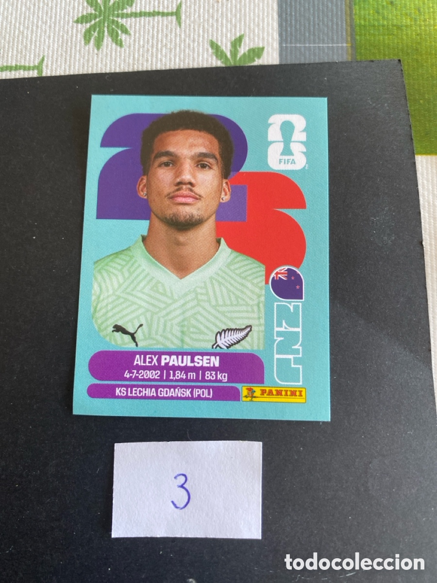 Fu&szlig;ball-Sticker: Cromo Nueva Zelanda Mundial 2026 N* 3 nuevo