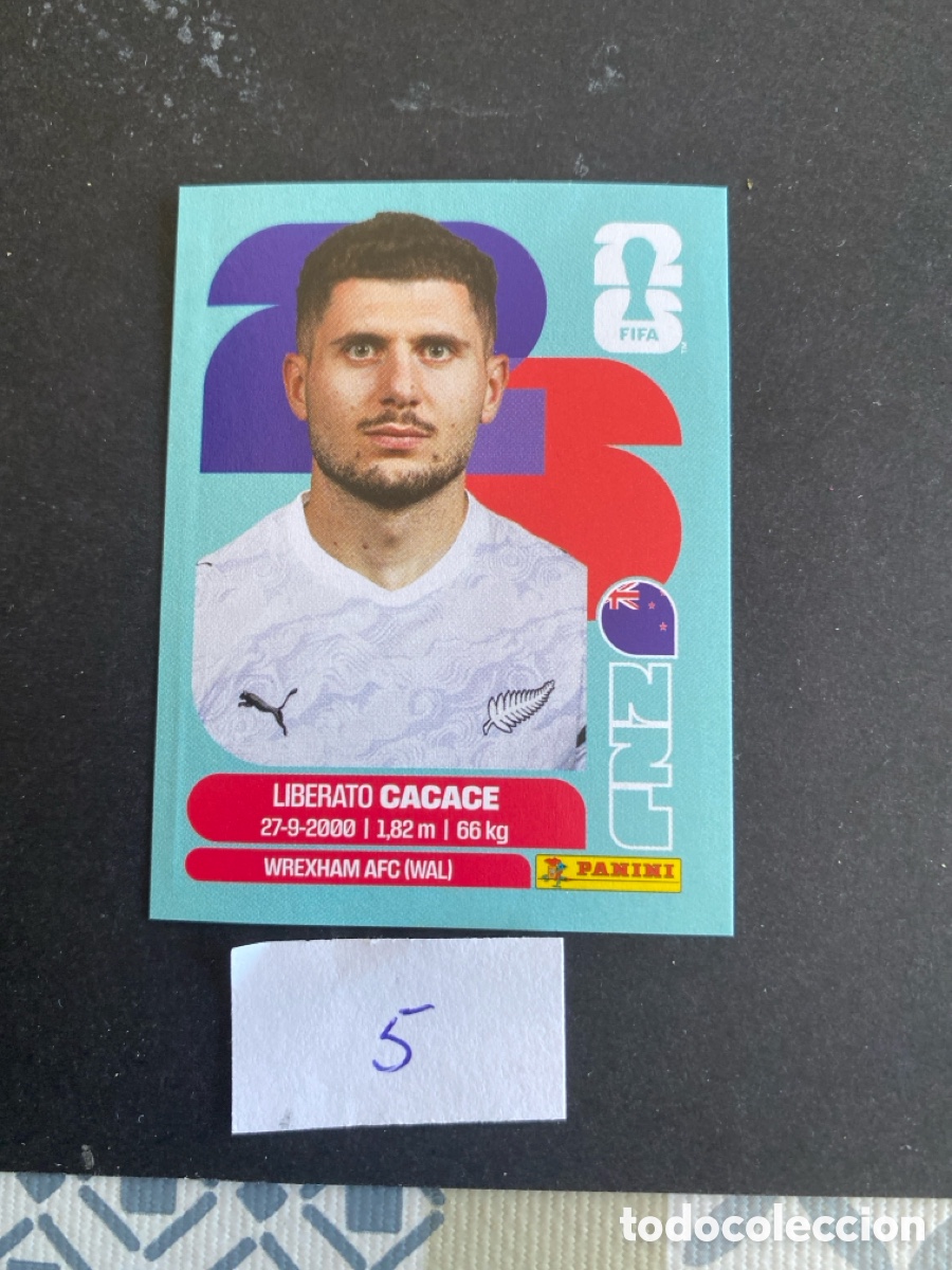 Cromos de F&uacute;tbol: Cromo Nueva Zelanda Mundial 2026 N* 5 nuevo
