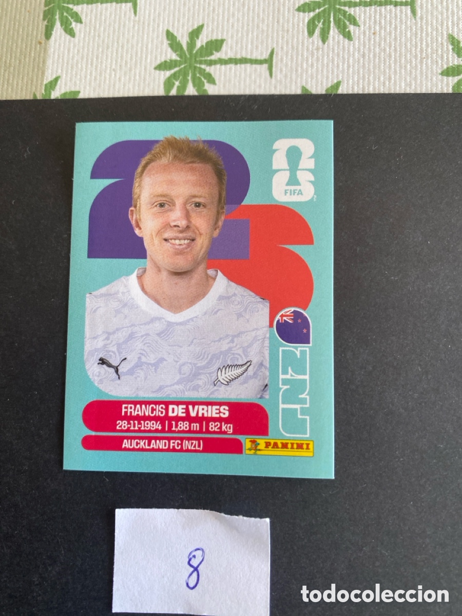 Cromos de F&uacute;tbol: Cromo Nueva Zelanda Mundial 2026 N* 8 nuevo