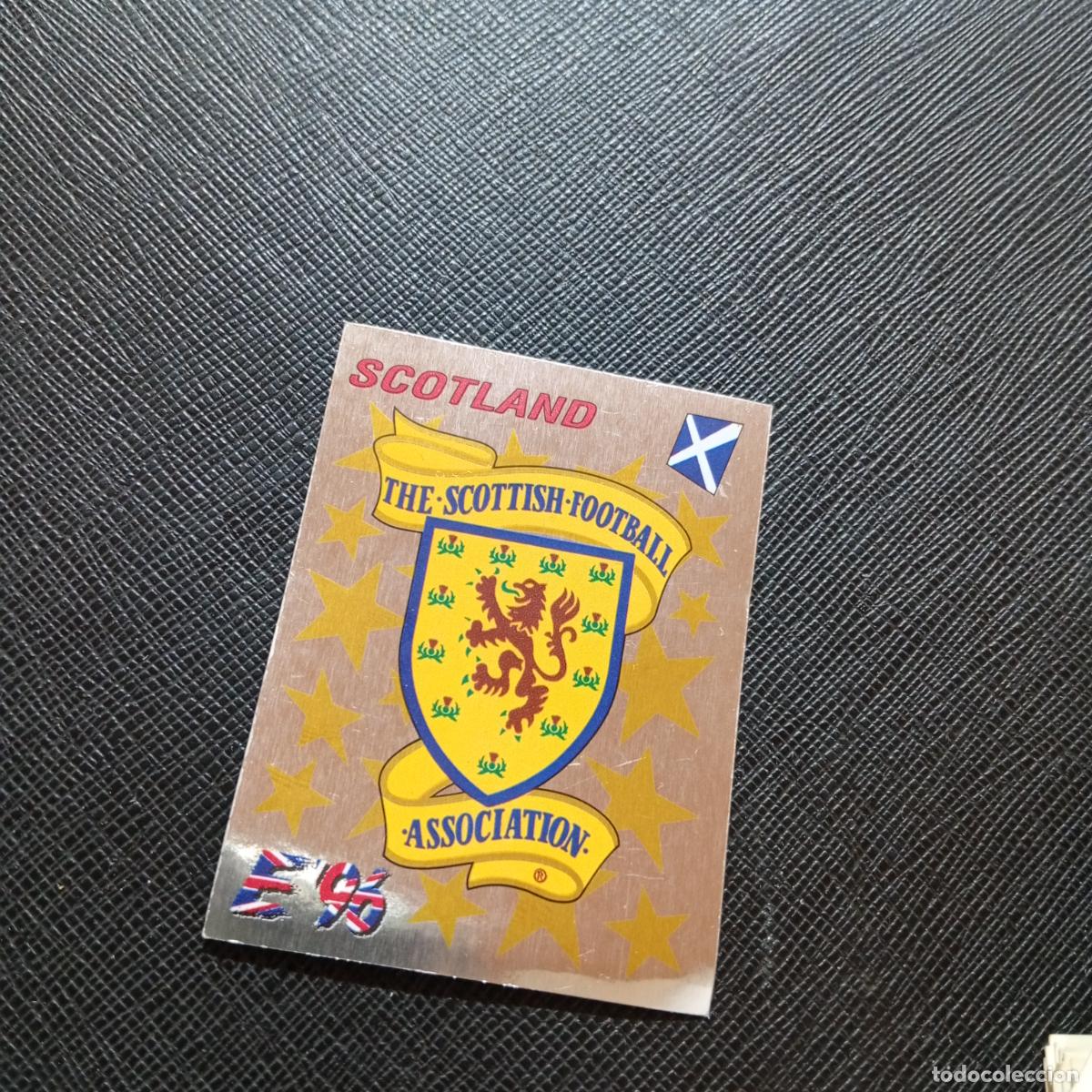 Cromos de F&uacute;tbol: 95 ESCUDO ESCOCIA PANINI 1996 EUROCOPA INGLATERRA FUTBOL EURO 96 - SIN PEGAR - A51 PG3