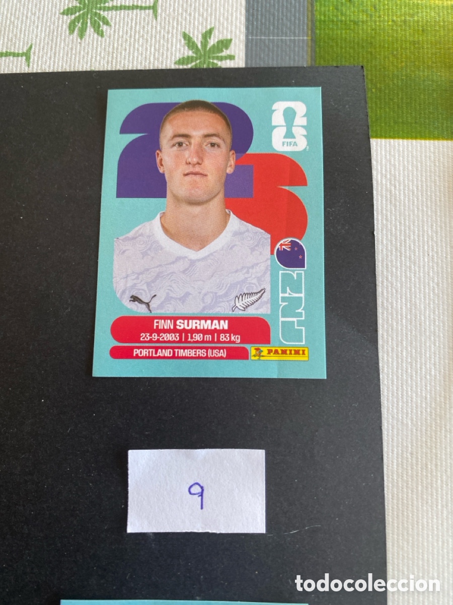 Cromos de F&uacute;tbol: Cromo Nueva Zelanda Mundial 2026 N* 9 nuevo