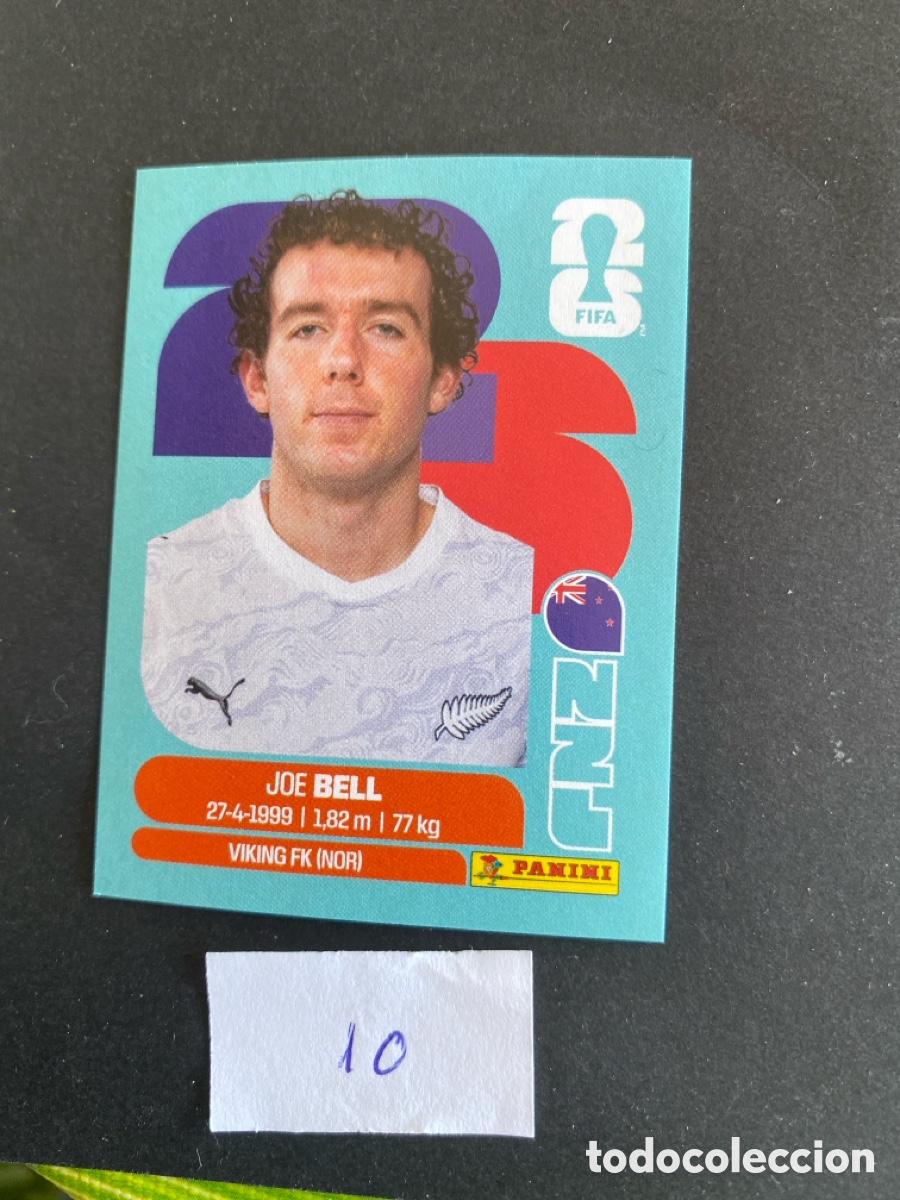 Cromos de F&uacute;tbol: Cromo Nueva Zelanda Mundial 2026 N* 10 nuevo