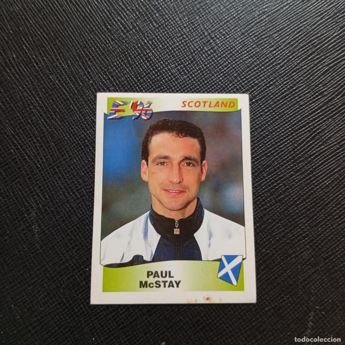 Cromos de F&uacute;tbol: 104 PAUL McSTAY ESCOCIA PANINI 1996 EUROCOPA INGLATERRA FUTBOL EURO 96 - SIN PEGAR - A51 PG3