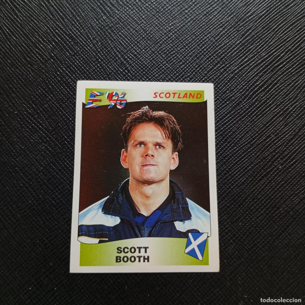 Cromos de F&uacute;tbol: 108 SCOTT BOOTH ESCOCIA PANINI 1996 EUROCOPA INGLATERRA FUTBOL EURO 96 - SIN PEGAR - A51 PG3