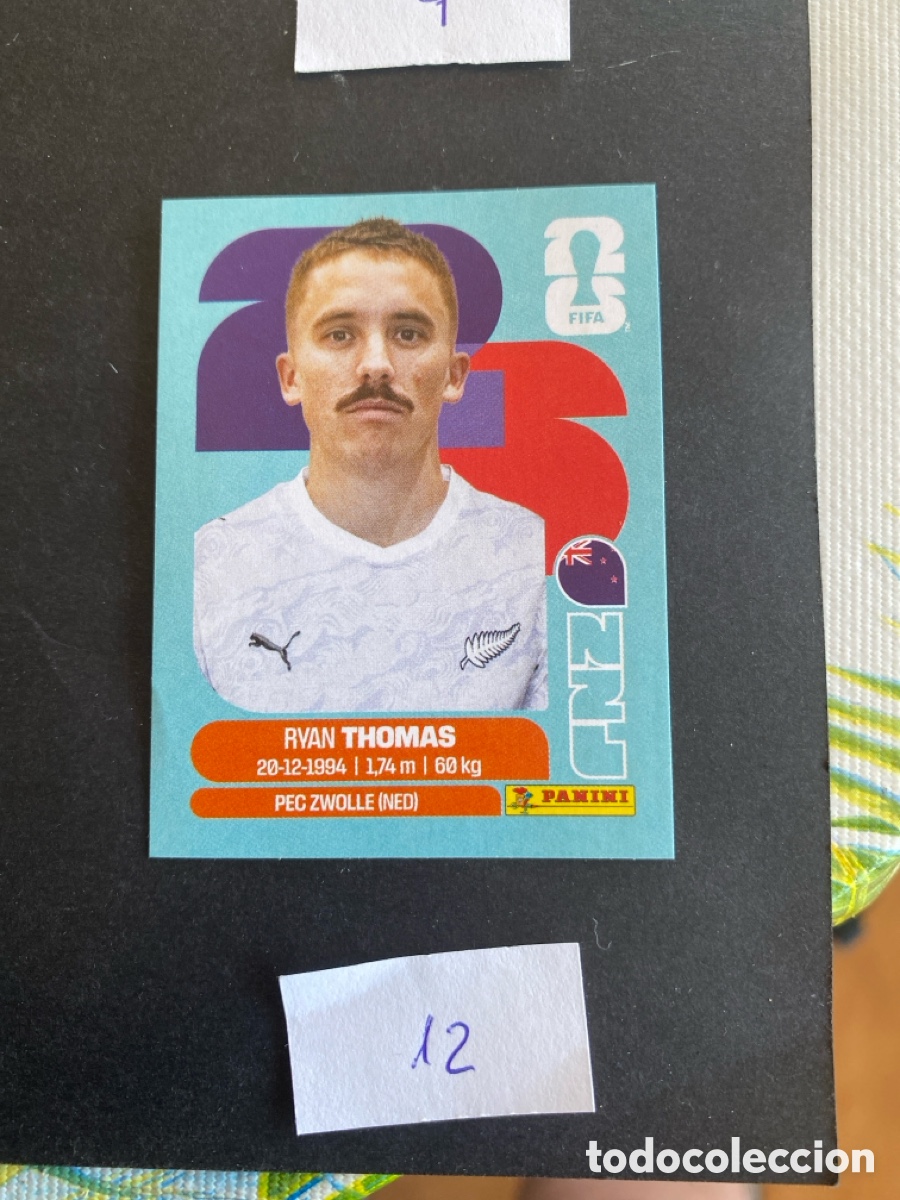 Cromos de F&uacute;tbol: Cromo Nueva Zelanda Mundial 2026 N* 12 nuevo