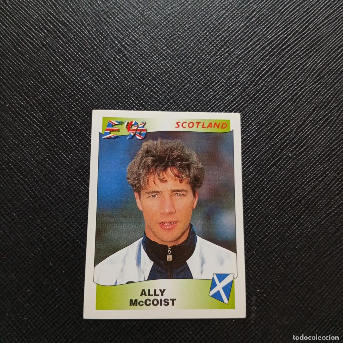 Cromos de F&uacute;tbol: 110 ALLY McCOIST ESCOCIA PANINI 1996 EUROCOPA INGLATERRA FUTBOL EURO 96 - SIN PEGAR - A51 PG6