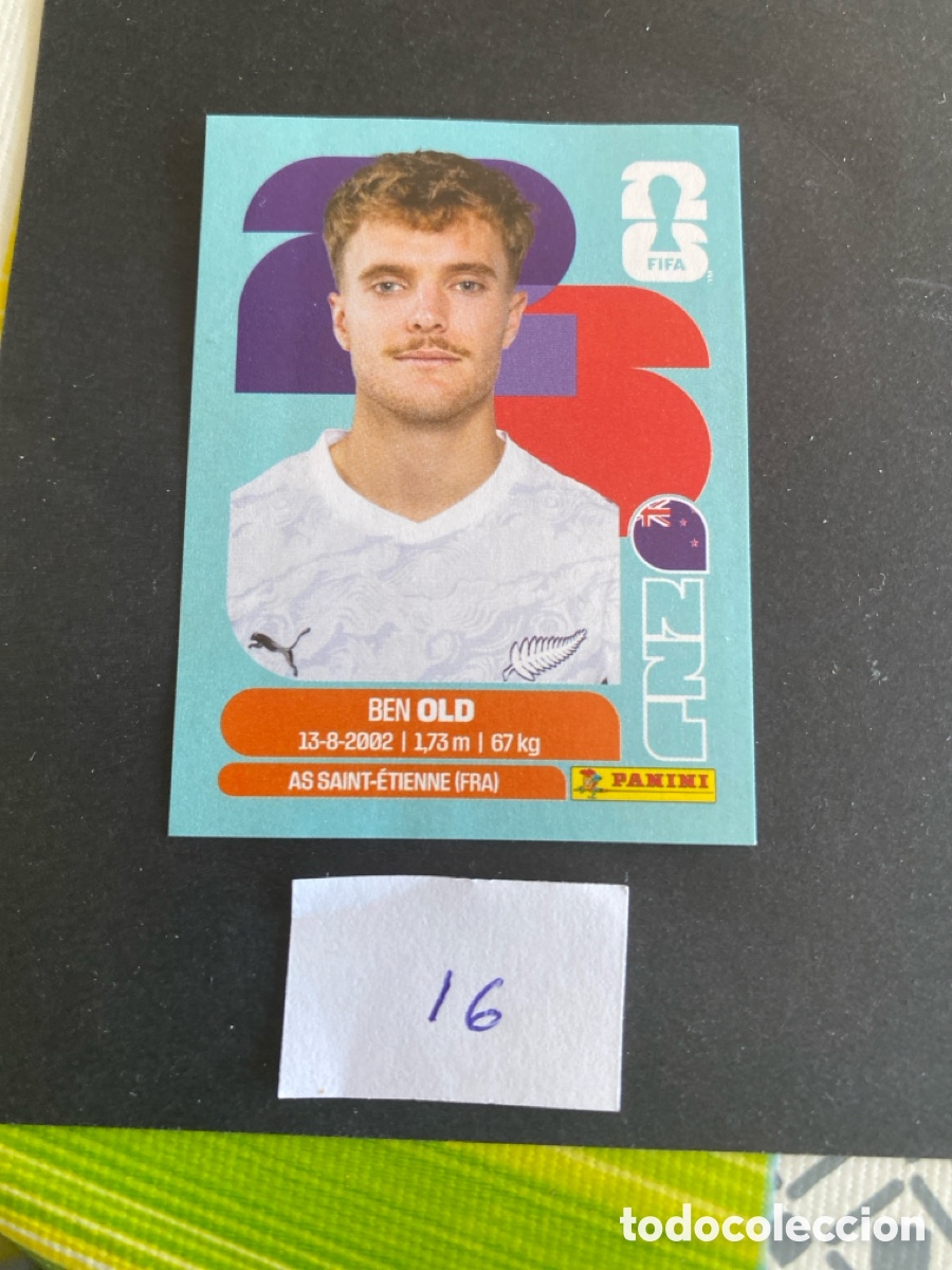 Cromos de F&uacute;tbol: Cromo Nueva Zelanda Mundial 2026 N* 16 nuevo