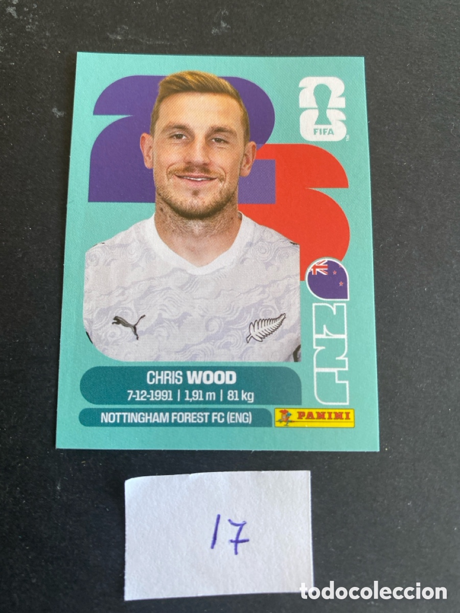 Cromos de F&uacute;tbol: Cromo Nueva Zelanda Mundial 2026 N* 17 nuevo