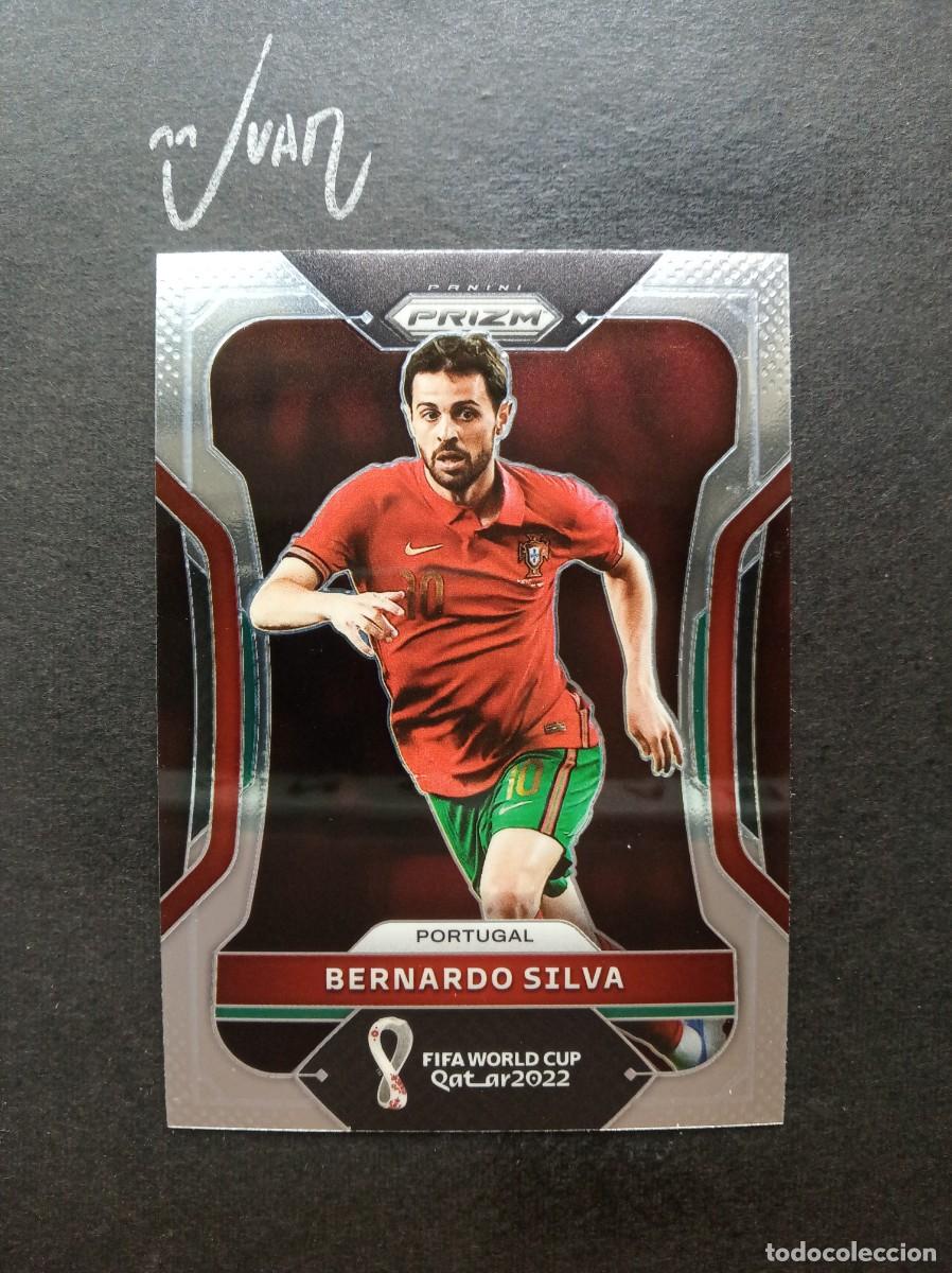 Cromos de F&uacute;tbol: N&ordm; 173 BERNARDO SILVA PORTUGAL ATLETICO MADRID ⚽ PANINI &reg; PRIZM FIFA WORLD CUP QATAR 2022 2021 NUEVO