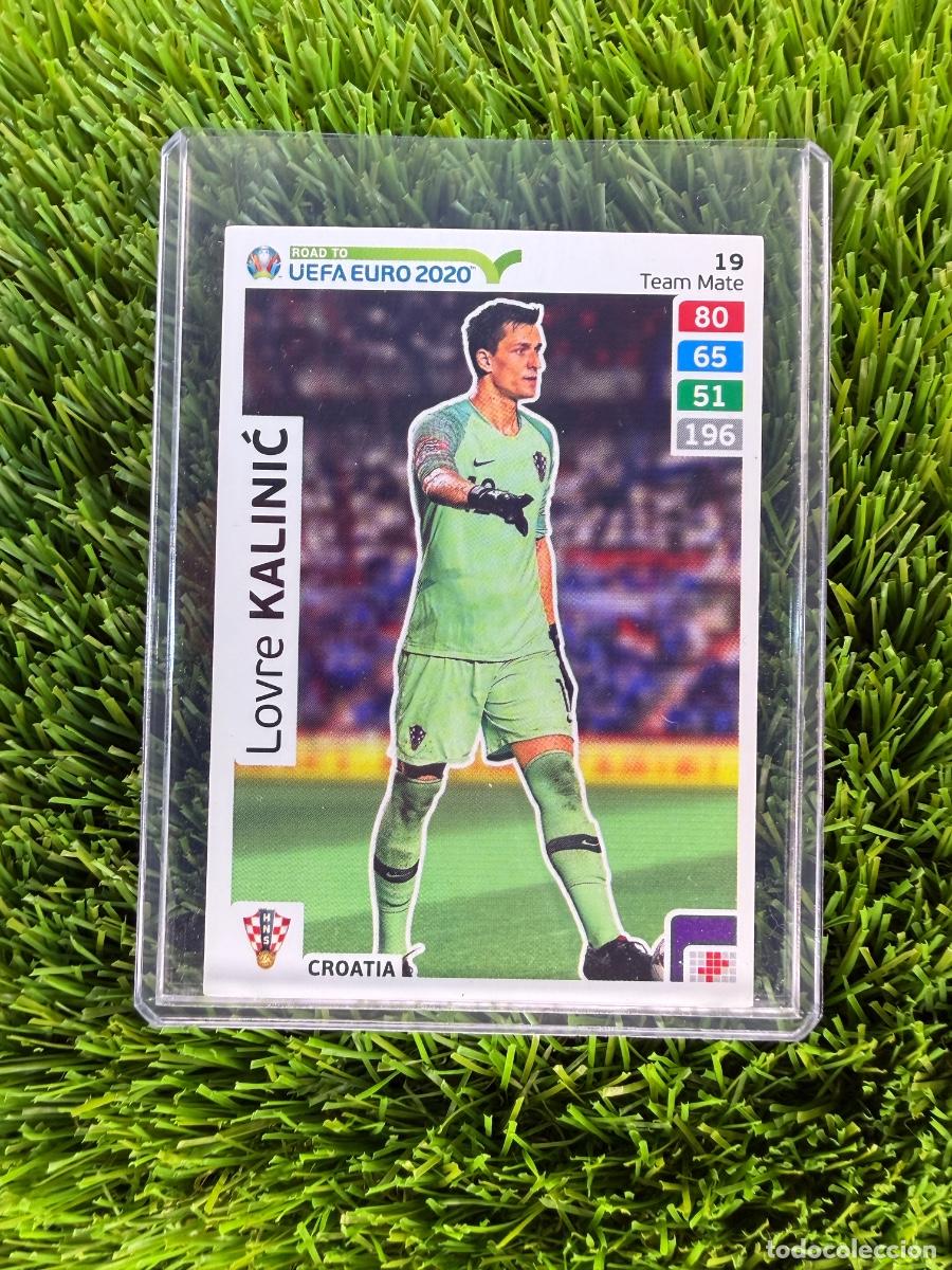 Cromos de F&uacute;tbol: N&ordm; 19 Lovre Kalinic Croacia Adrenalyn XL Road to Euro 2020