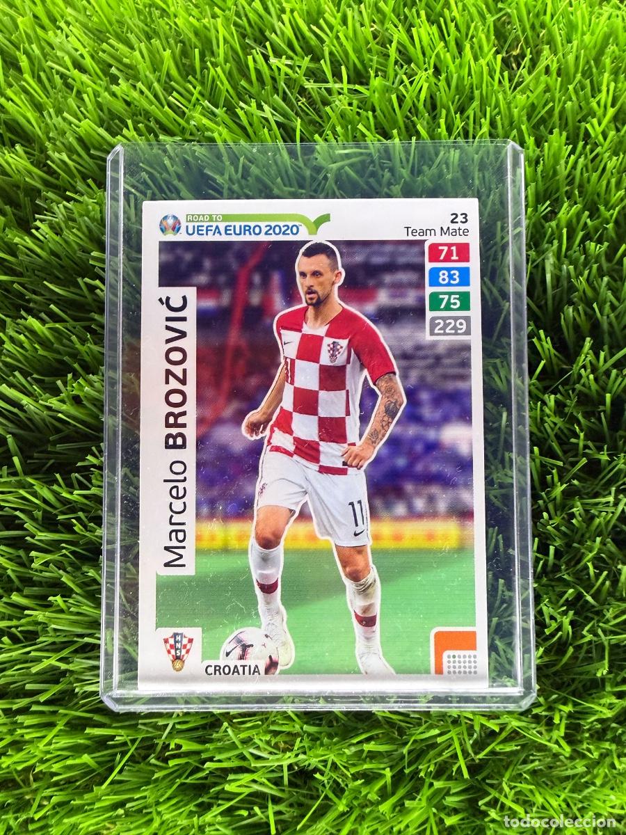 Cromos de F&uacute;tbol: N&ordm; 23 Marcelo Brozovic Croacia Adrenalyn XL Road to Euro 2020