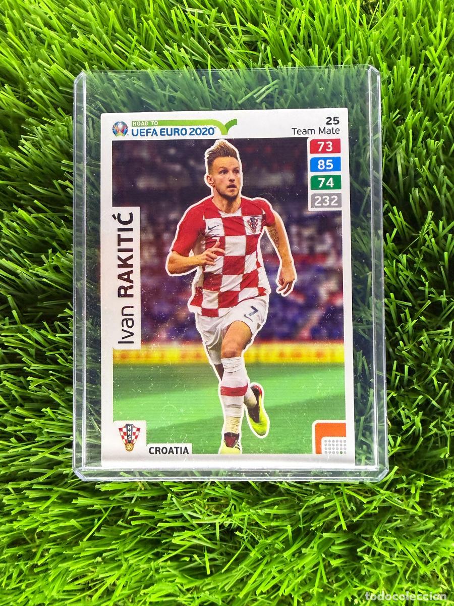 Cromos de F&uacute;tbol: N&ordm; 25 Ivan Rakitic Croacia Adrenalyn XL Road to Euro 2020
