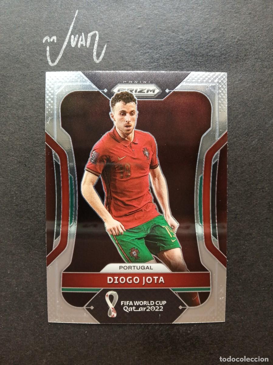 Figurine di Calcio: N&ordm; 177 DIOGO JOTA PORTUGAL LIVERPOOL ⚽ PANINI &reg; PRIZM FIFA WORLD CUP QATAR 2022 2021 NUEVO