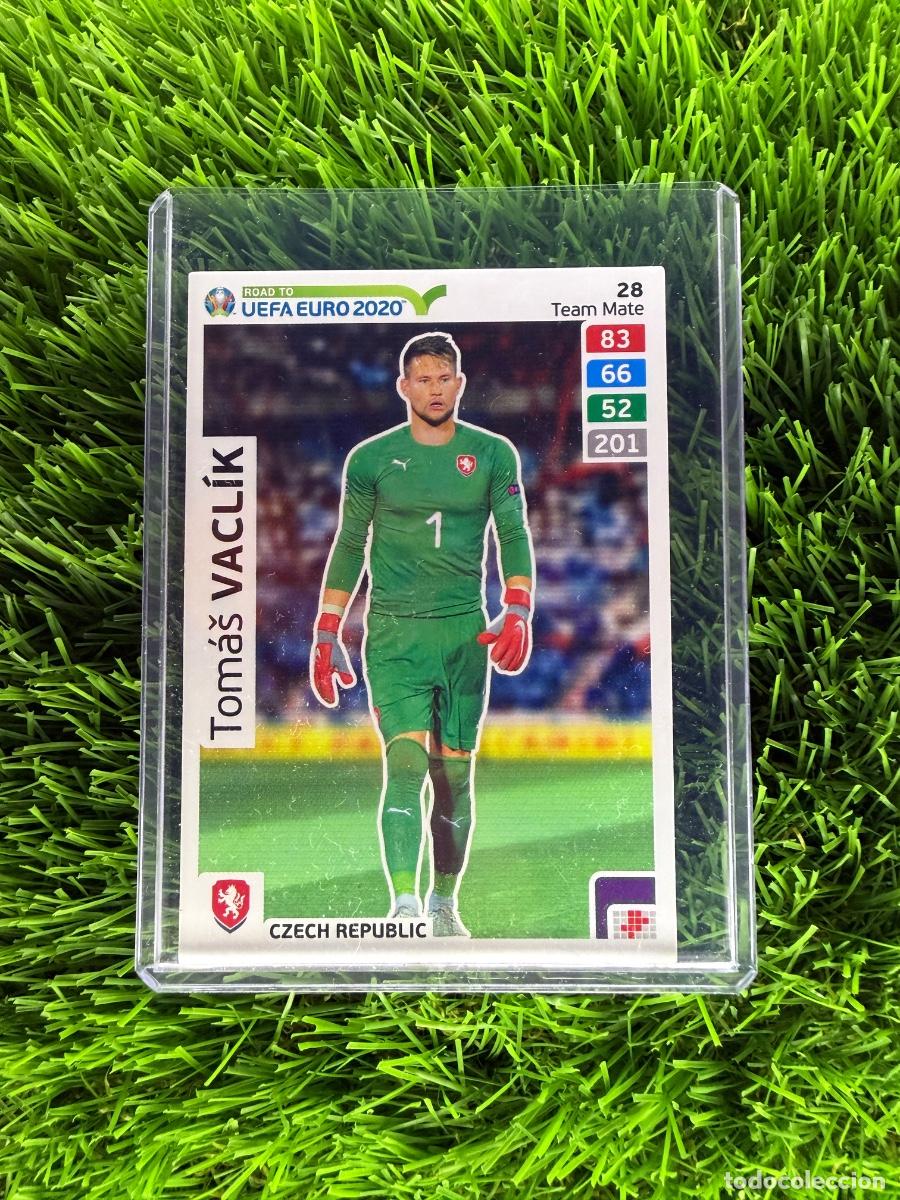 Cromos de F&uacute;tbol: N&ordm; 28 Tom&aacute;s Vacl&iacute;k Rep&uacute;blica Checa Adrenalyn XL Road to Euro 2020