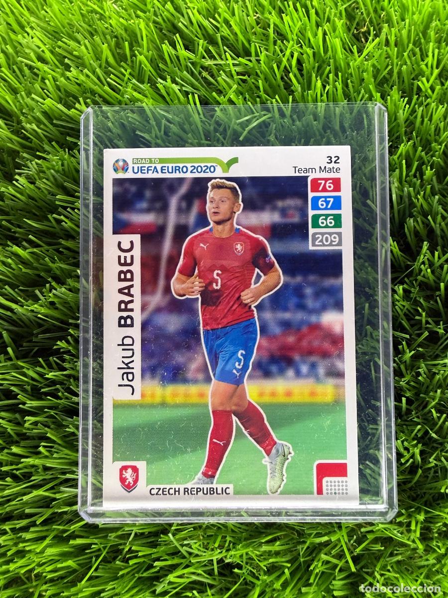 Cromos de F&uacute;tbol: N&ordm; 32 Jakub Brabec Rep&uacute;blica Checa Adrenalyn XL Road to Euro 2020