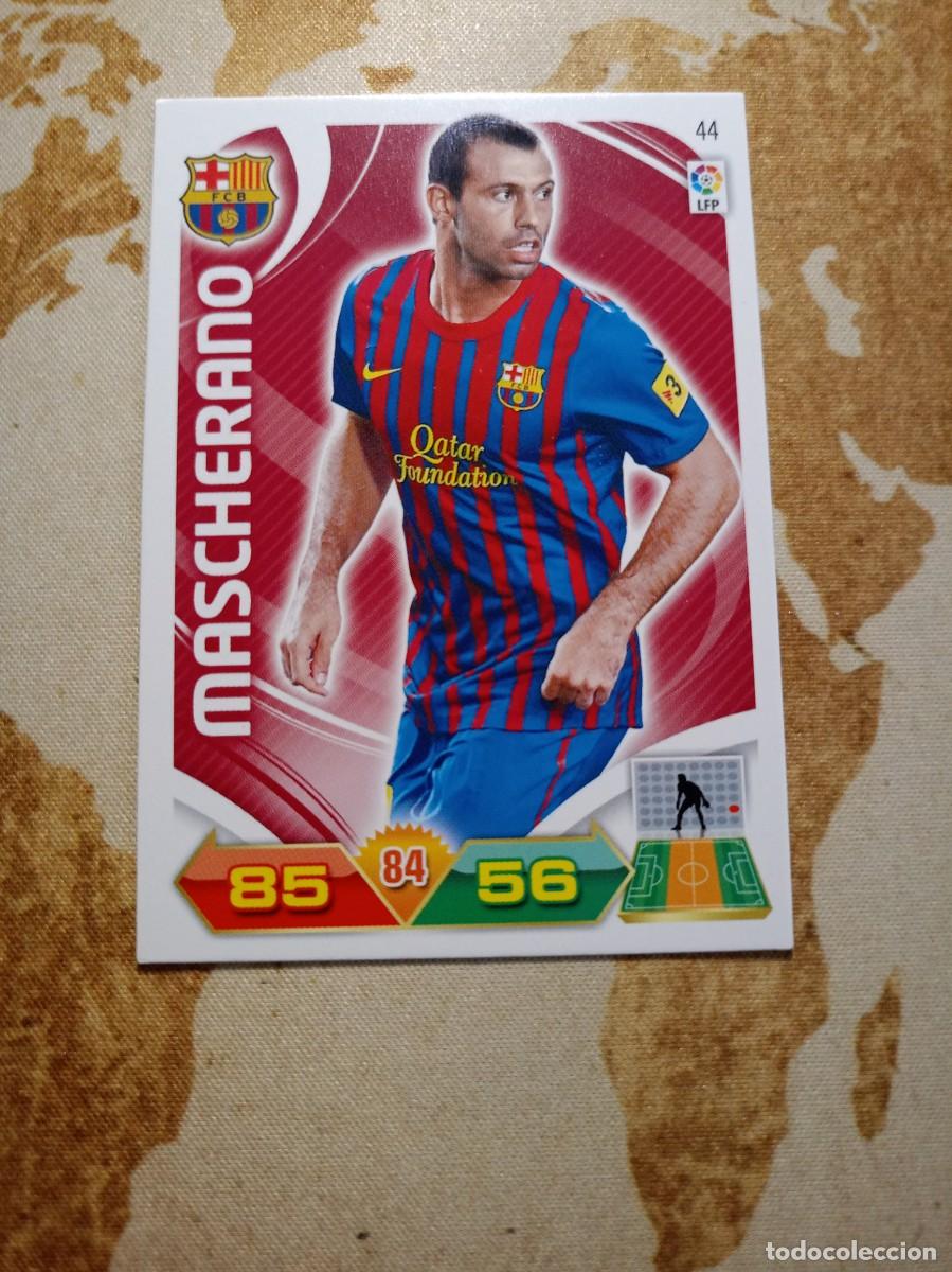 Cromos de F&uacute;tbol: Barcelona 44 MASCHERANO Adrenalyn 2011-12