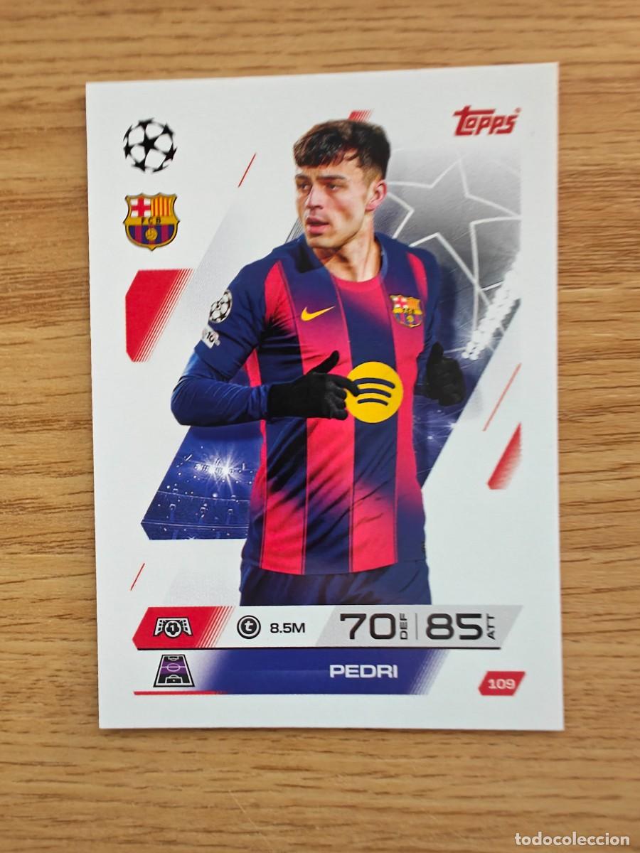 Cromos de F&uacute;tbol: Pedri 109 Match Attax 25 26 Barcelona 2025 2026