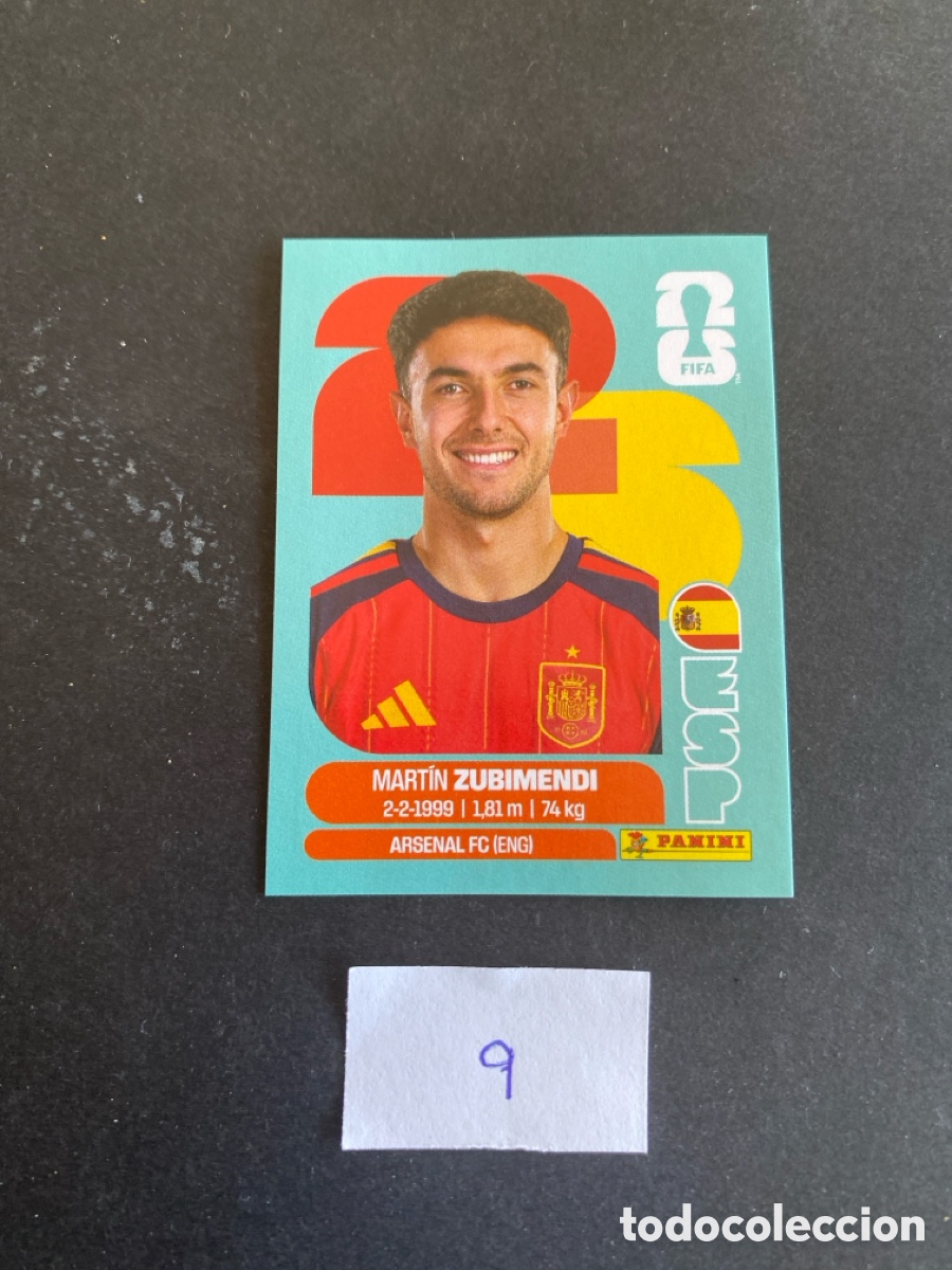 Cromos de F&uacute;tbol: Cromo Espa&ntilde;a Mundial 2026 N* 9 nuevo