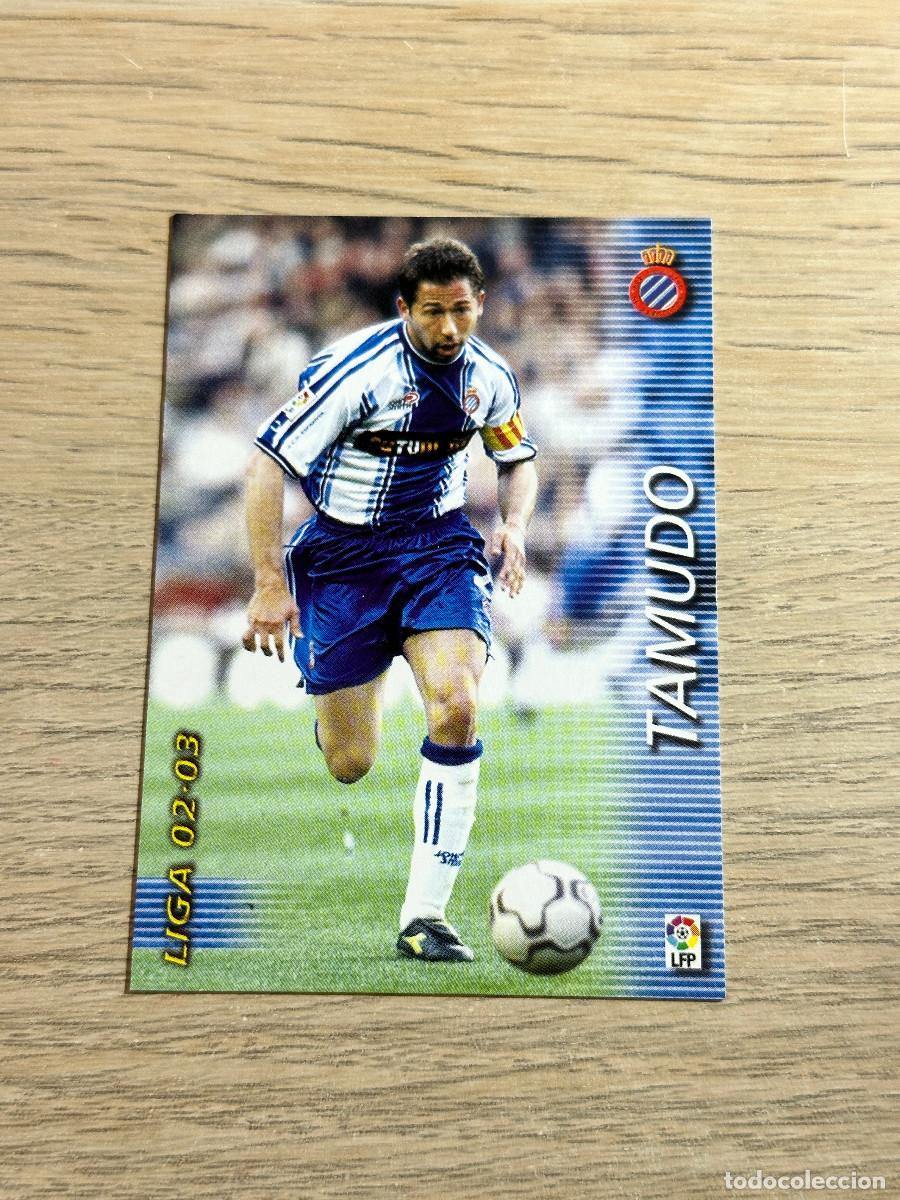 Figurine di Calcio: TAMUDO n&ordm; 144 ESPANYOL MEGAFICHAS 2002 2003 MEGACRACKS PANINI 02 03
