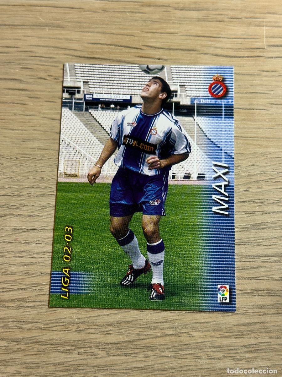 Figurine di Calcio: MAXI n&ordm; 142 ESPANYOL MEGAFICHAS 2002 2003 MEGACRACKS PANINI 02 03