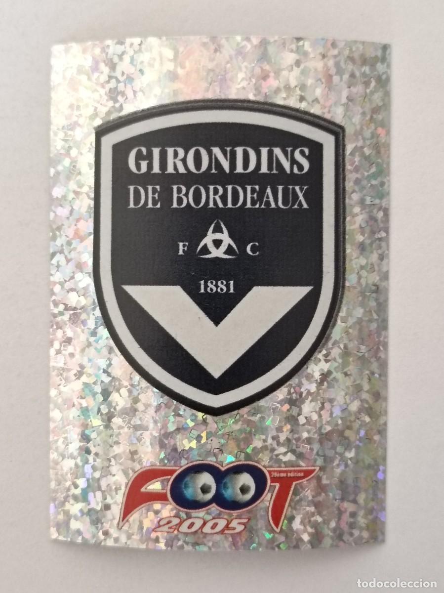 Cromos de F&uacute;tbol: #61 ESCUDO (BORDEAUX) LIGUE 1 FOOT 2005 PANINI