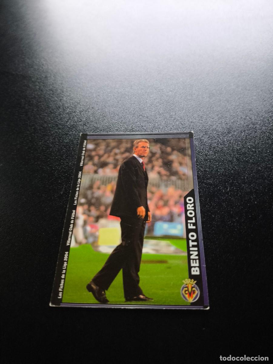 Cromos de F&uacute;tbol: 381 Benito Floro VILLARREAL MUNDICROMO LIGA 2003 2004 03 04 NO PANINI ESTE CROMO CARD