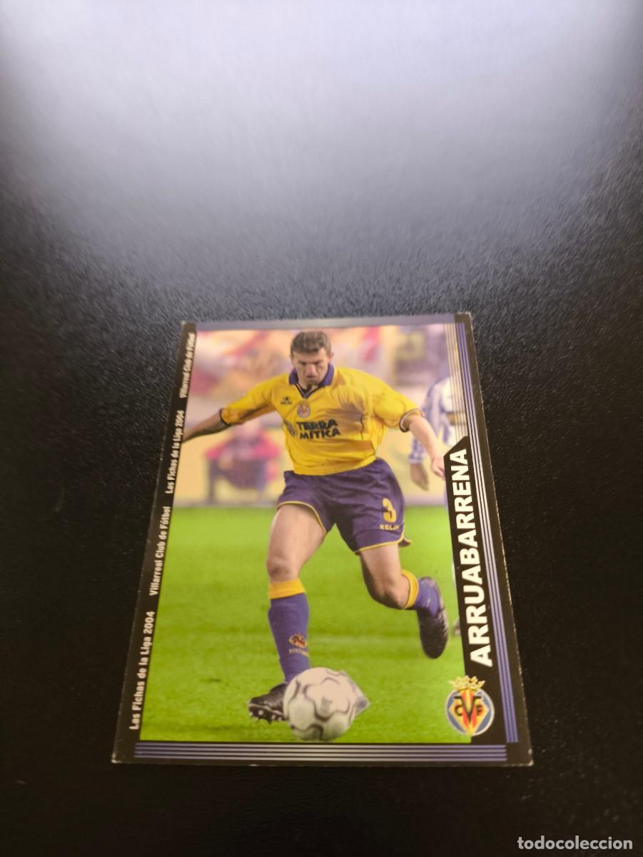 Cromos de F&uacute;tbol: 384 Arruabarrena VILLARREAL MUNDICROMO LIGA 2003 2004 03 04 NO PANINI ESTE CROMO CARD