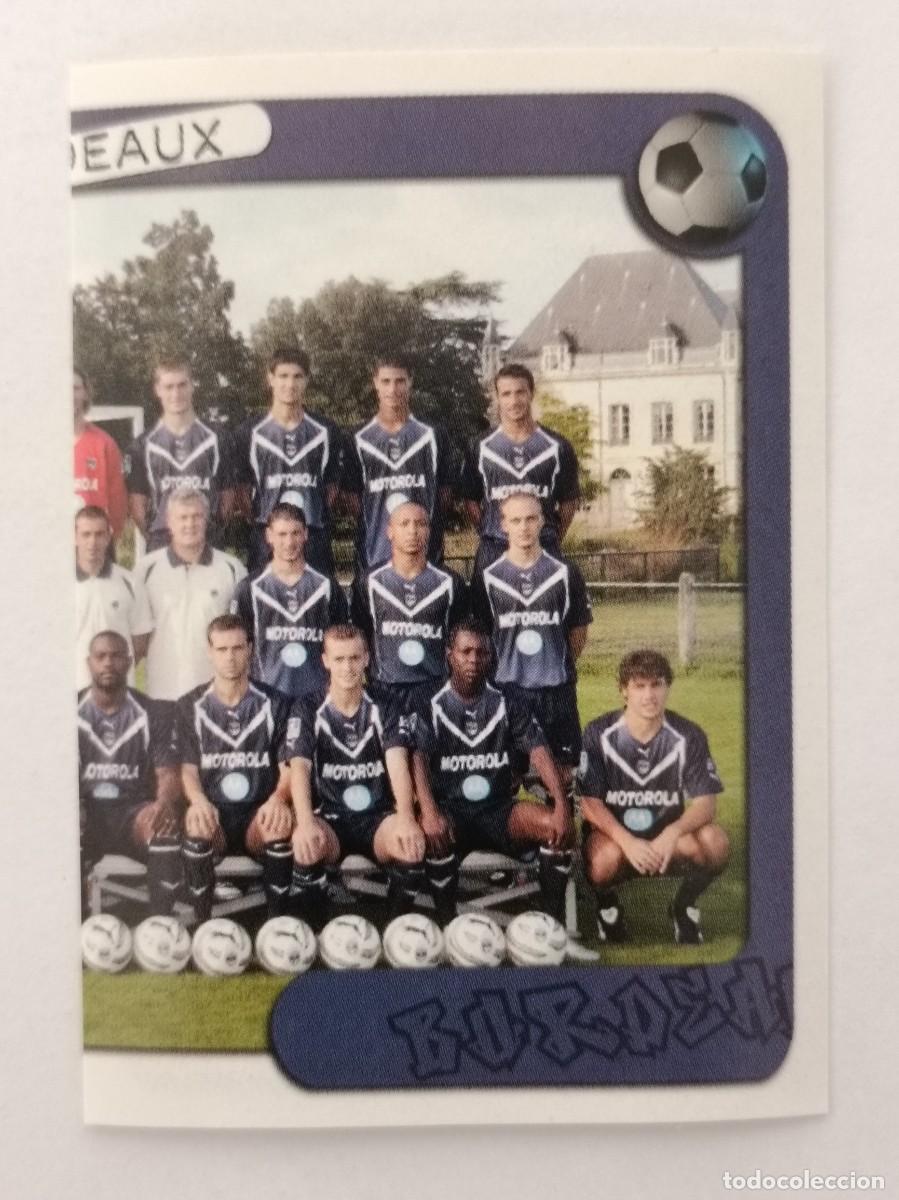 Cromos de F&uacute;tbol: #63 EQUIPO (BORDEAUX) LIGUE 1 FOOT 2005 PANINI