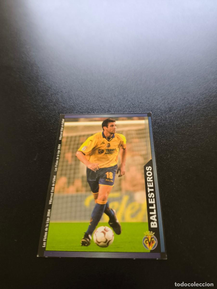 Cromos de F&uacute;tbol: 386 Ballesteros VILLARREAL MUNDICROMO LIGA 2003 2004 03 04 NO PANINI ESTE CROMO CARD