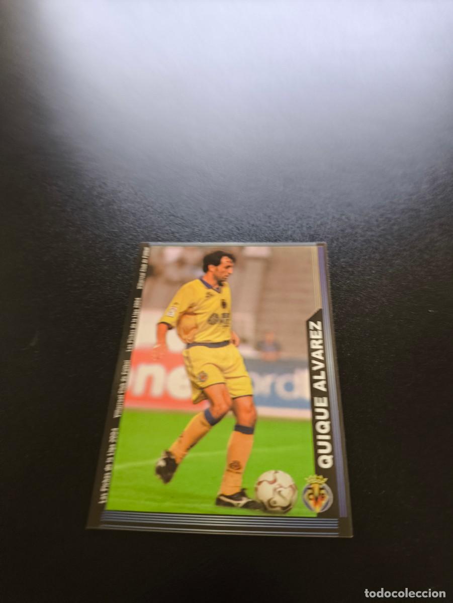 Cromos de F&uacute;tbol: 387 quique Alvarez VILLARREAL MUNDICROMO LIGA 2003 2004 03 04 NO PANINI ESTE CROMO CARD