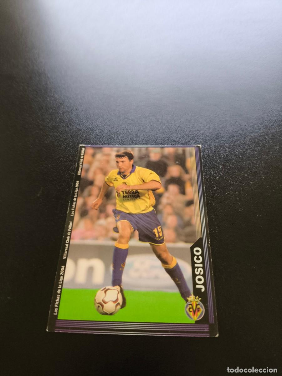 Cromos de F&uacute;tbol: 392 Josico VILLARREAL MUNDICROMO LIGA 2003 2004 03 04 NO PANINI ESTE CROMO CARD