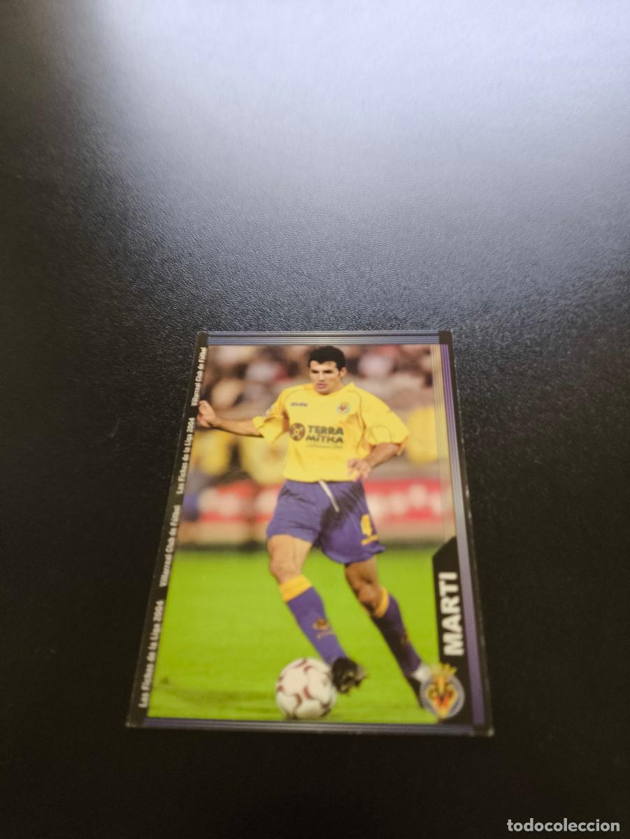 Cromos de F&uacute;tbol: 393 Marti VILLARREAL MUNDICROMO LIGA 2003 2004 03 04 NO PANINI ESTE CROMO CARD