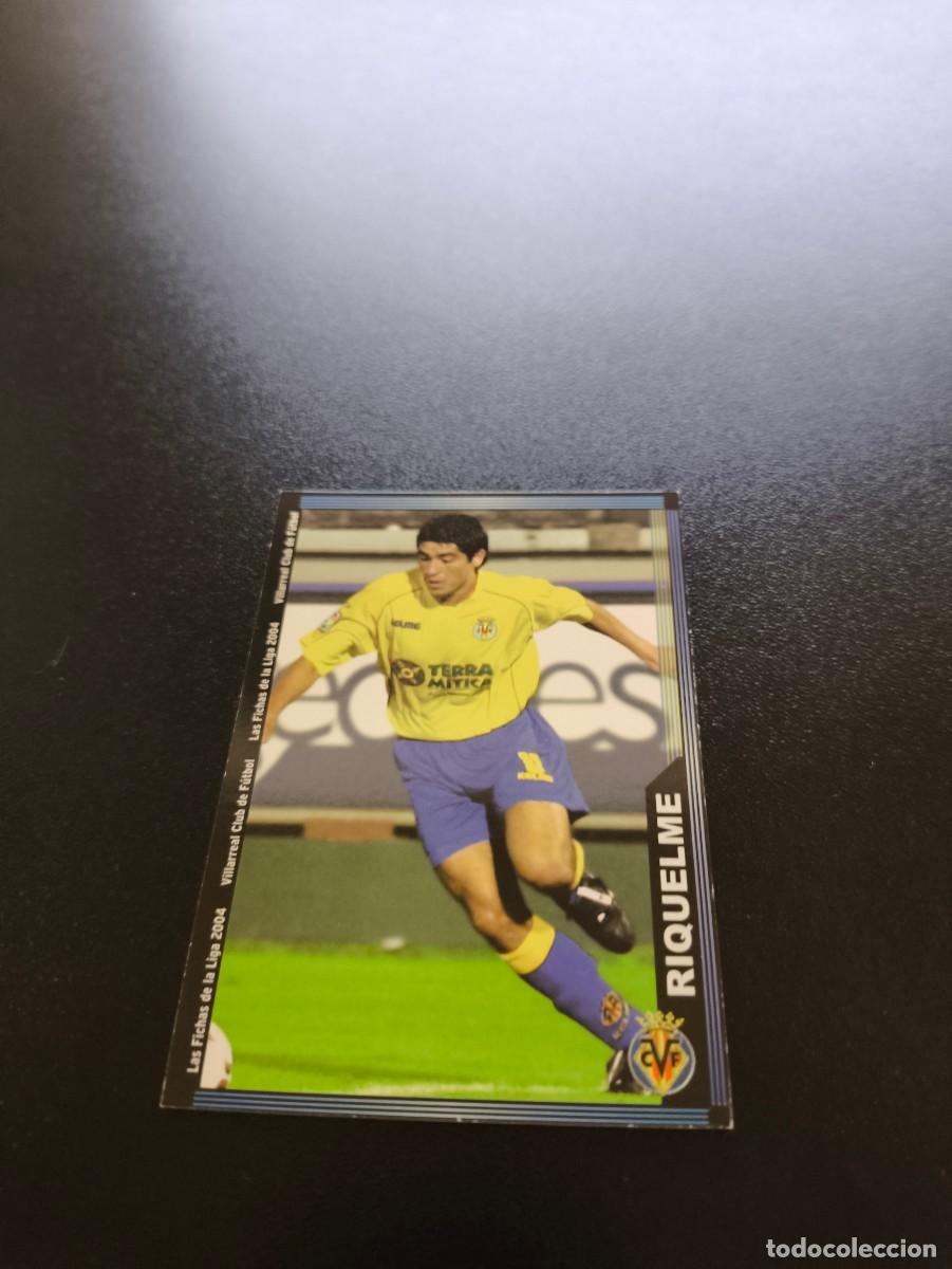 Cromos de F&uacute;tbol: 394 Riquelme ALTA VILLARREAL MUNDICROMO LIGA 2003 2004 03 04 NO PANINI ESTE CROMO CARD
