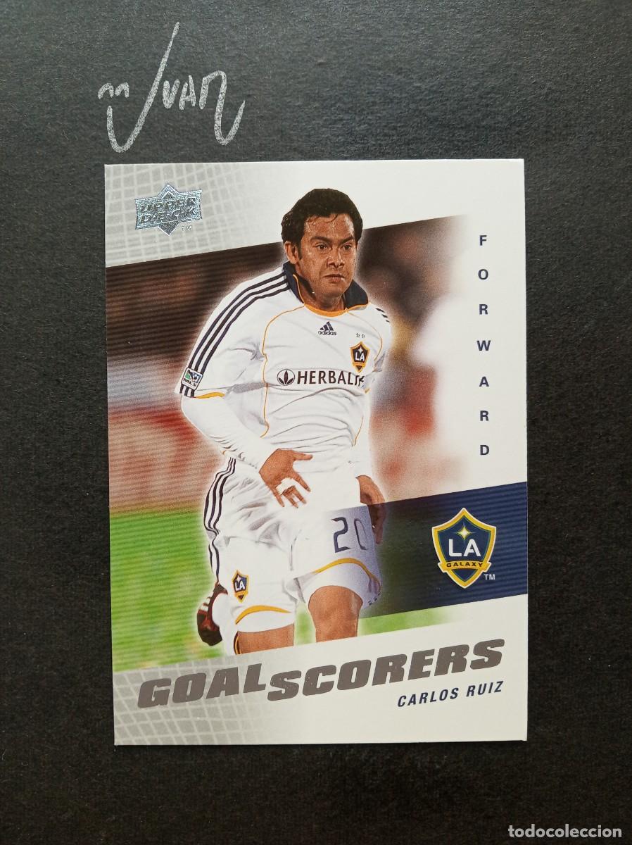 Cromos de F&uacute;tbol: GOAL SCORERS CARLOS RUIZ LOS ANGELES GALAXY GUATEMALA ⚽ UPPER DECK &reg; MLS MAJOR LEAGUE SOCCER 2008