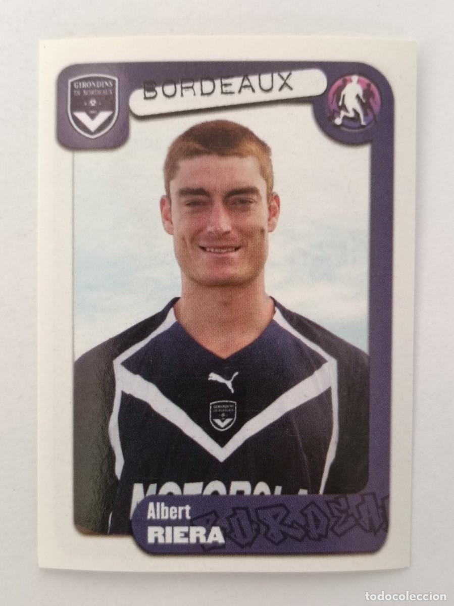 Cromos de F&uacute;tbol: #71 RIERA (BORDEAUX) LIGUE 1 FOOT 2005 PANINI