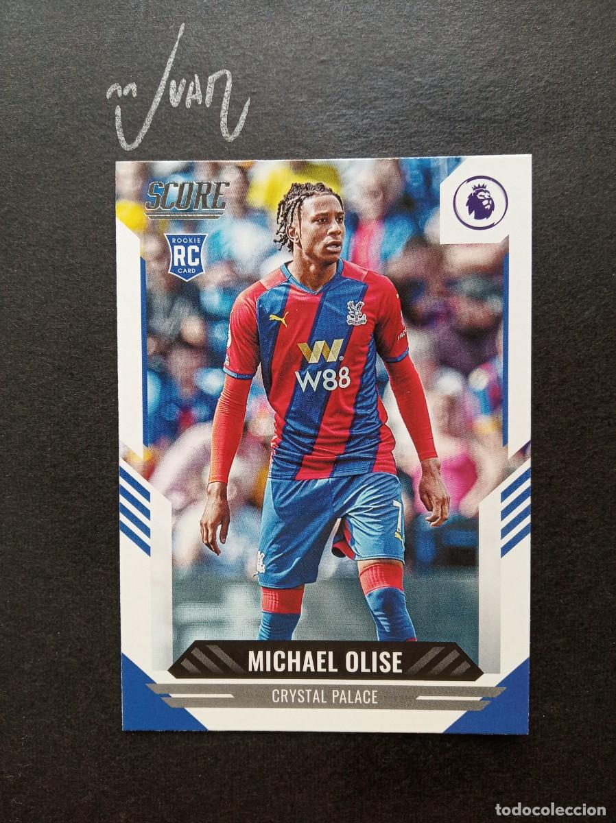 Cromos de F&uacute;tbol: 177 ROOKIE MICHAEL OLISE CRYSTAL PALACE BAYER MUNICH ⚽ PANINI &reg; SCORE PREMIER 2021 2022 21 22 NUEVO