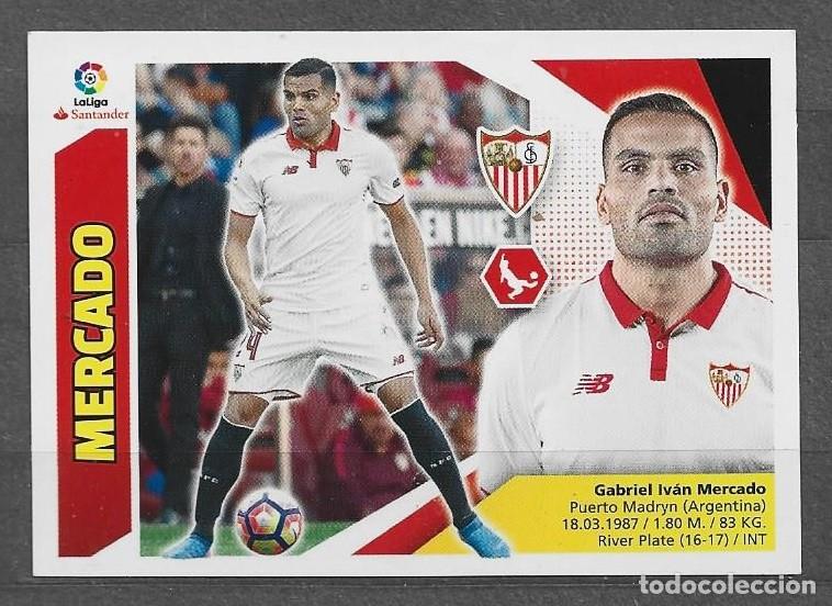 Cromos de F&uacute;tbol: Liga este 2017/18 - Mercado - N&ordm; 3 - Sevilla F.C.