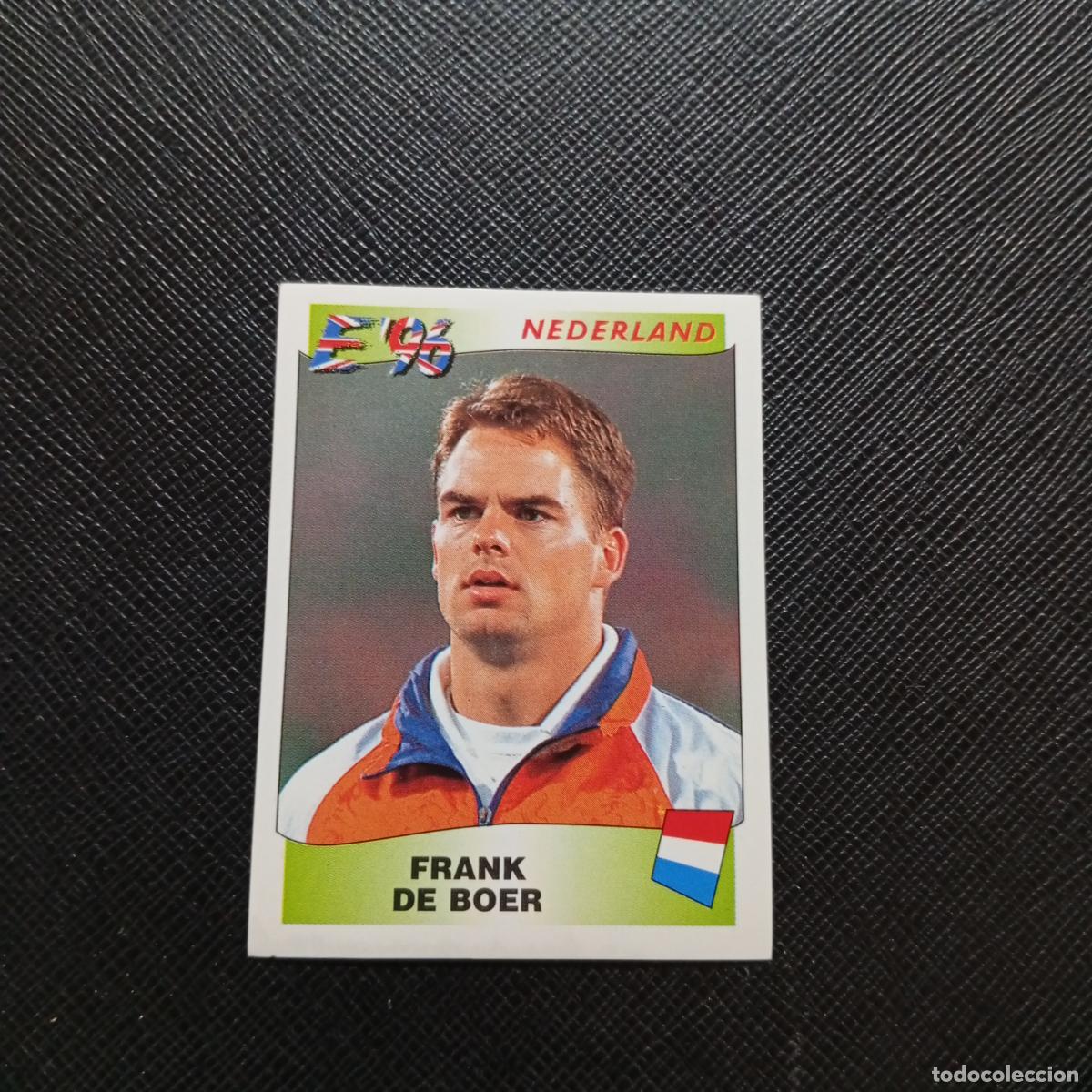 Cromos de F&uacute;tbol: 81 FRANK DE BOER HOLANDA PANINI 1996 EUROCOPA INGLATERRA FUTBOL EURO 96 - SIN PEGAR - A51 PG10
